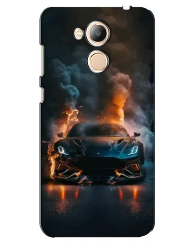 Чехол для Huawei Honor 6c Pro с картинкой «Lamborghini дымная эстетика»