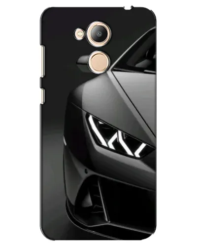 Чехол для Huawei Honor 6c Pro с картинкой «Lamborghini фары детализация»