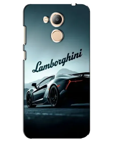 Чехол для Huawei Honor 6c Pro с картинкой «Классическая надпись Lamborghini»