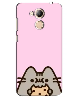Чехол для Huawei Honor 6c Pro с картинкой «Pusheen и печенье» Чехол для Huawei Honor 6c Pro с картинкой «Pusheen и печенье»