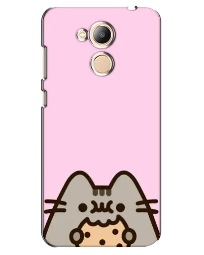 Чехол для Huawei Honor 6c Pro с картинкой «Pusheen и печенье»