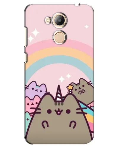 Чехол для Huawei Honor 6c Pro с картинкой «Единорог Pusheen»