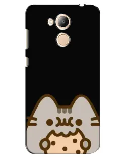Чехол для Huawei Honor 6c Pro с картинкой «Пушин на черном» Чехол для Huawei Honor 6c Pro с картинкой «Пушин на черном»