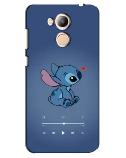 Чехол для Huawei Honor 6c Pro с картинкой «Музыкальный Stitch»