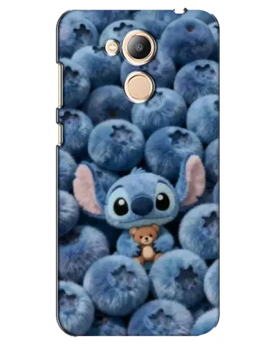Чехол для Huawei Honor 6c Pro с картинкой «Стич и голубика» Чехол для Huawei Honor 6c Pro с картинкой «Стич и голубика»