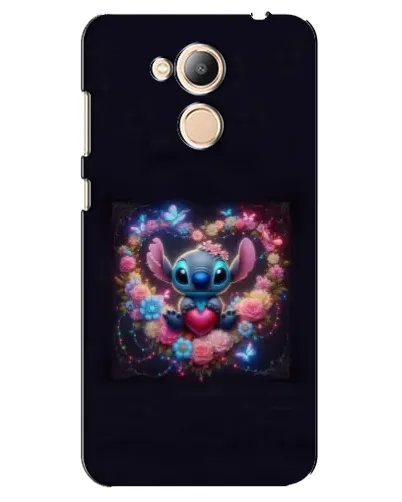 Чехол для Huawei Honor 6c Pro с картинкой «Stitch в цветах» Чехол для Huawei Honor 6c Pro с картинкой «Stitch в цветах»