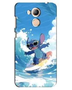 Чехол для Huawei Honor 6c Pro с картинкой «Стич на волне»