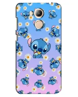 Чехол для Huawei Honor 6c Pro с картинкой «Паттерн со Стичем»