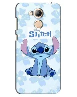 Чехол для Huawei Honor 6c Pro с картинкой «Stitch среди цветов»