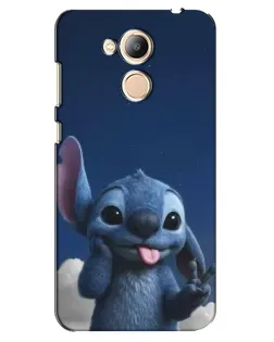 Чехол для Huawei Honor 6c Pro с картинкой «Стич в облаках»