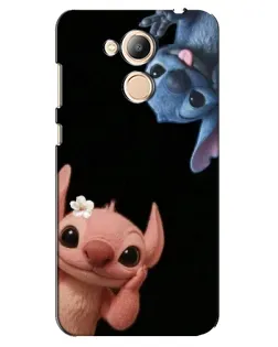 Чехол для Huawei Honor 6c Pro с картинкой «Фиолетовый туман роз»