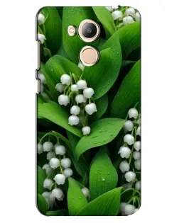 Чехол для Huawei Honor 6c Pro с картинкой «Ландыши в зелени»