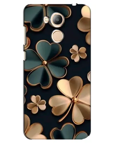 Чехол для Huawei Honor 6c Pro с картинкой «Клевер в золоте»