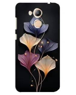 Чехол для Huawei Honor 6c Pro с картинкой «Лиловые цветы грации»