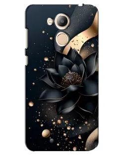 Чехол для Huawei Honor 6c Pro с картинкой «Черный лотос»