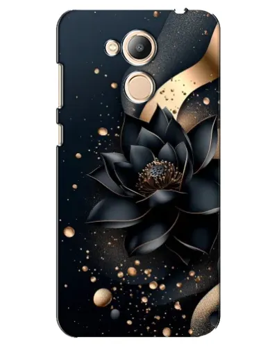 Чехол для Huawei Honor 6c Pro с картинкой «Черный лотос»