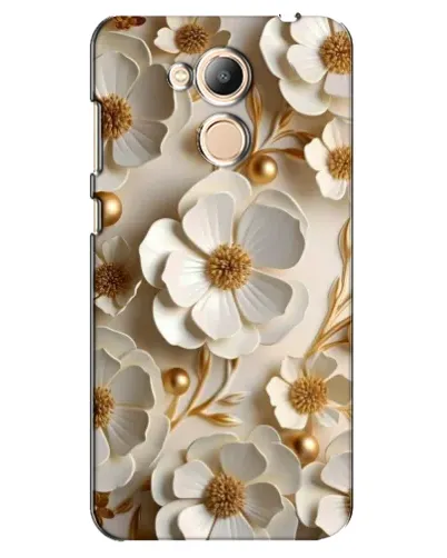 Чехол для Huawei Honor 6c Pro с картинкой «Белие бумажние  цвети»