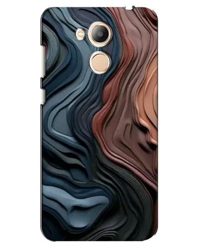 Чехол для Huawei Honor 6c Pro с картинкой «Цветные волны каньона»