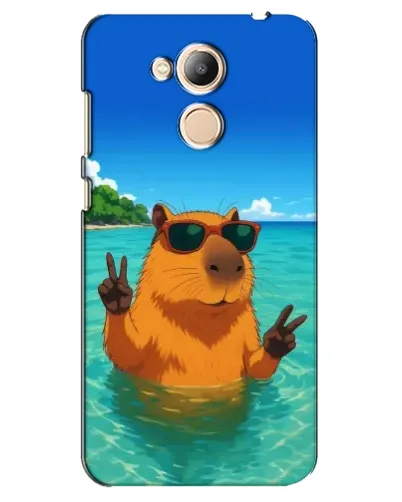 Чехол для Huawei Honor 6c Pro с картинкой «Морская капибара» Чехол для Huawei Honor 6c Pro с картинкой «Морская капибара»
