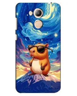 Чехол для Huawei Honor 6c Pro с картинкой «Капибара Ван Гога»