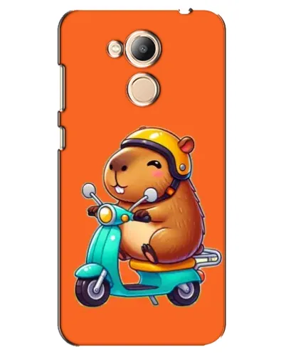 Чехол для Huawei Honor 6c Pro с картинкой «Капибара на скутере» Чехол для Huawei Honor 6c Pro с картинкой «Капибара на скутере»
