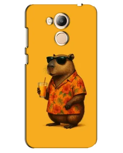 Чехол для Huawei Honor 6c Pro с картинкой «Капибара на отдыхе» Чехол для Huawei Honor 6c Pro с картинкой «Капибара на отдыхе»