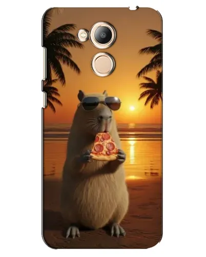 Чехол для Huawei Honor 6c Pro с картинкой «Капибара с пиццей» Чехол для Huawei Honor 6c Pro с картинкой «Капибара с пиццей»