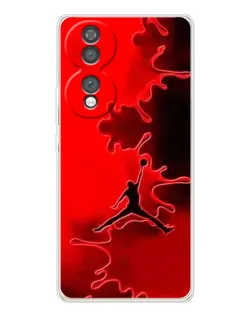 Чехол для Huawei Honor 70 с картинкой «Jordan Red Smoke»