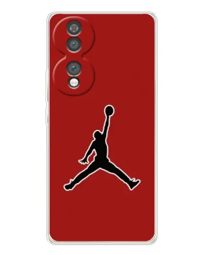 Чехол для Huawei Honor 70 с картинкой «Jordan Red Back»