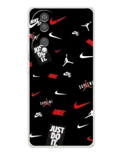 Чехол для Huawei Honor 70 с картинкой «Nike Mix Pattern»