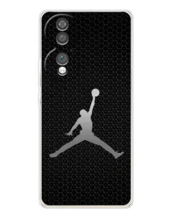 Чехол для Huawei Honor 70 с картинкой «Jordan Dark Carbon»