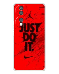 Чехол для Huawei Honor 70 с картинкой «Nike Just Do It»