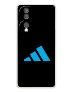 Чехол для Huawei Honor 70 с картинкой «Adidas Cyan Logo»