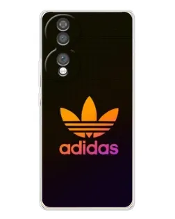 Чехол для Huawei Honor 70 с картинкой «Градиент Adidas»