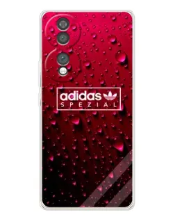 Чехол для Huawei Honor 70 с картинкой «Adidas Gold Marble»