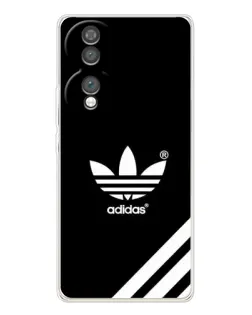 Чехол для Huawei Honor 70 с картинкой «Adidas с диагональными полосами»