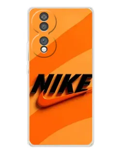 Чохол для Huawei Honor 70 з картинкою «Помаранчевий драйв Nike» Чохол для Huawei Honor 70 з картинкою «Помаранчевий драйв Nike»