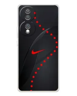 Чехол для Huawei Honor 70 с картинкой «Абстрактный дизайн Nike»