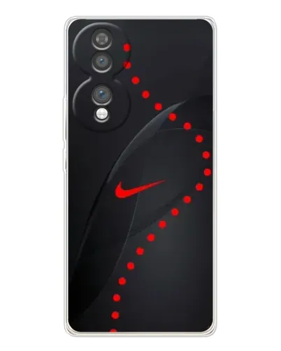Чехол для Huawei Honor 70 с картинкой «Абстрактный дизайн Nike»