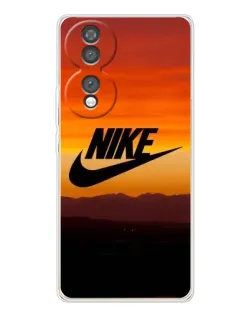 Чехол для Huawei Honor 70 с картинкой «Nike — вечерний горизонт»