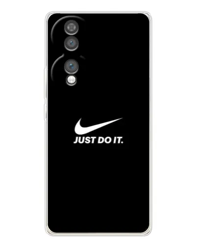 Чехол для Huawei Honor 70 с картинкой «Минимализм от Nike»