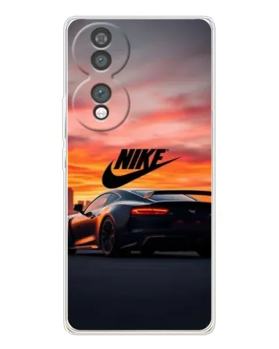 Чехол для Huawei Honor 70 с картинкой «Nike и суперкар»
