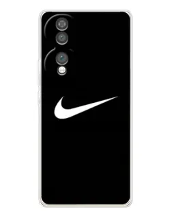 Чехол для Huawei Honor 70 с картинкой «Минималистический Найк»