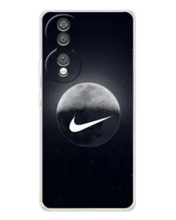 Чехол для Huawei Honor 70 с картинкой «Nike в стиле граффити»