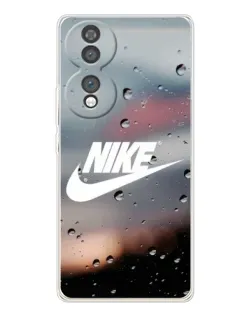 Чехол для Huawei Honor 70 с картинкой «Nike в стиле ретро»