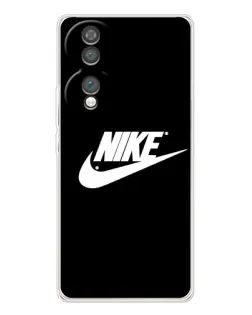 Чехол для Huawei Honor 70 с картинкой «Мазки краски Nike»