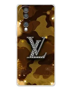 Чехол для Huawei Honor 70 с картинкой «Камуфляжный Louis Vuitton»