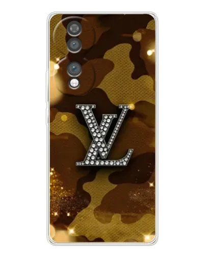 Чехол для Huawei Honor 70 с картинкой «Камуфляжный Louis Vuitton»