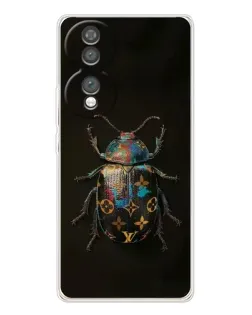 Чехол для Huawei Honor 70 с картинкой «LV — мраморный принт»