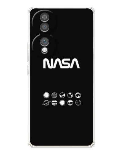 Чехол для Huawei Honor 70 с картинкой «NASA — технический принт» Чехол для Huawei Honor 70 с картинкой «NASA — технический принт»